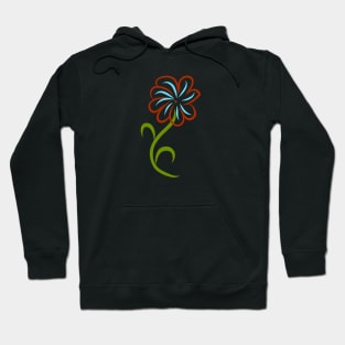 A Simple Flower Hoodie